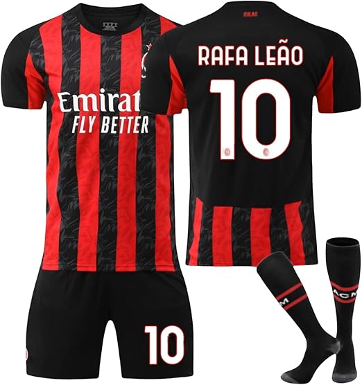 ACミラン　ラファエルレオン ユニフォーム　acmilan Kemari87 KISHISPO / ACミラン 25-26 ホーム 半袖レプリカ